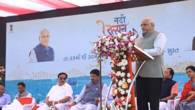 Chief Minister Bhupendrabhai Patel inaugurated the state-wide 'Nadi Utsav' from Surat