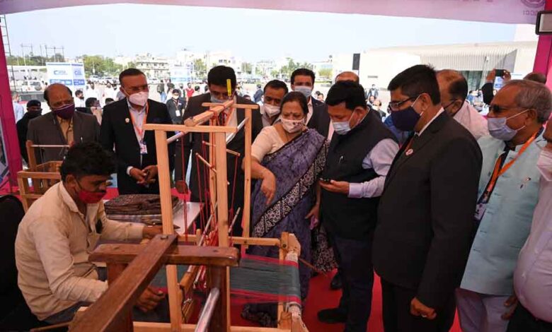 Minister of State for Textiles of India Darshana Jardosh inaugurated the Chamber's 'Sitex-Surat International Textile Expo-2022'