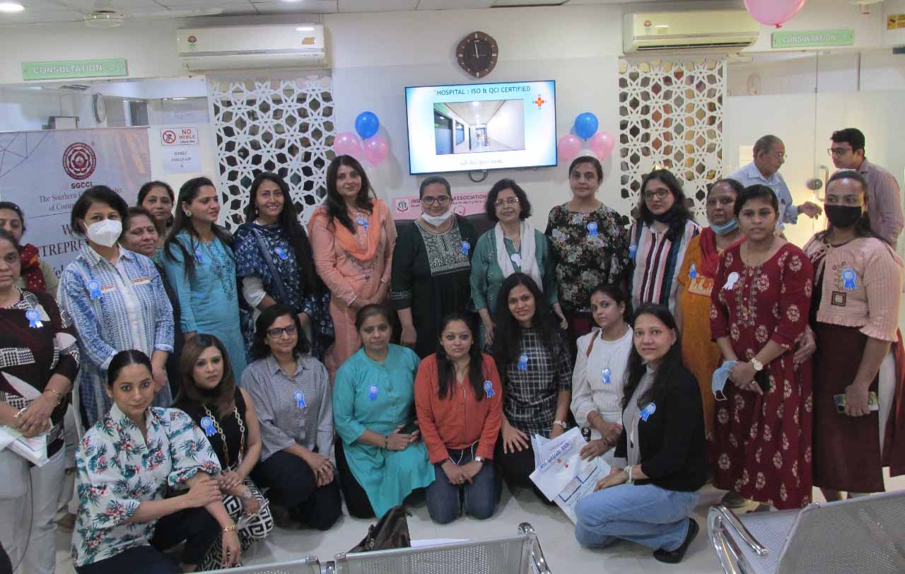 Medical Checkup Camp for Entrepreneurial women of Chamber's Women Entrepreneur Cell