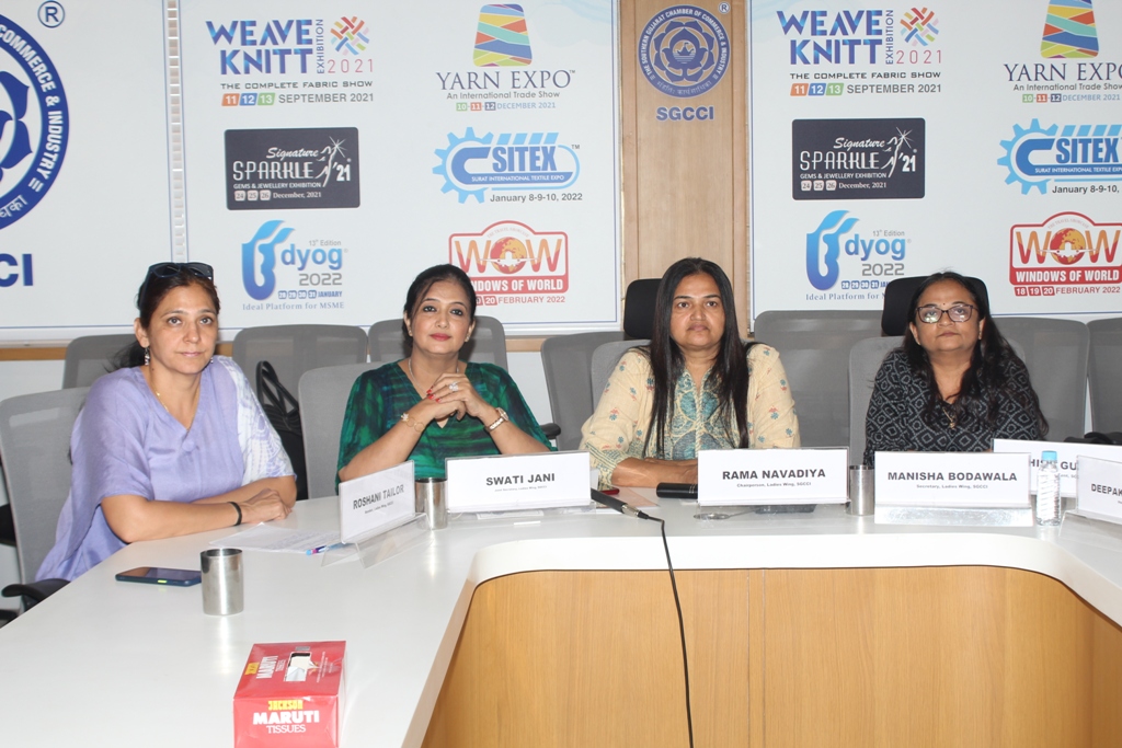 A webinar on 'Vedic Holi' was organized by the Ladies Wing of the Chamber