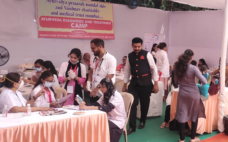 Free Maha Arogya Shibir and Blood Donation Camp' organized by social organization 'Ekata Manch' completed successfully