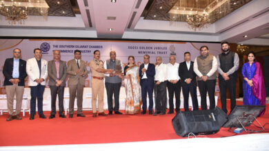 The Chamber felicitated various talents with SGCCI Golden Jubilee Awards in 15 categories for the year 2021-2022