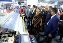 India's Union Minister of State for Textiles and Railways, Darshanaben Jardosh, launched 'Sitex'